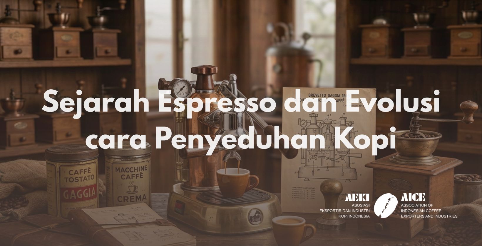 Sejarah Espresso dan Evolusi cara Penyeduhan Kopi