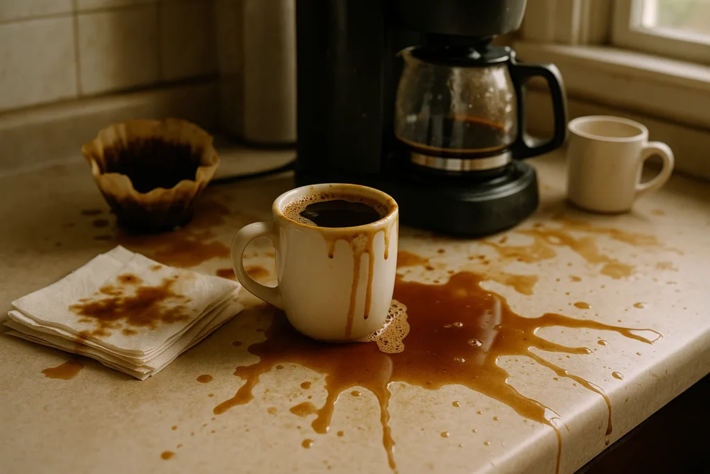 Kesalahan dalam Membuat Kopi