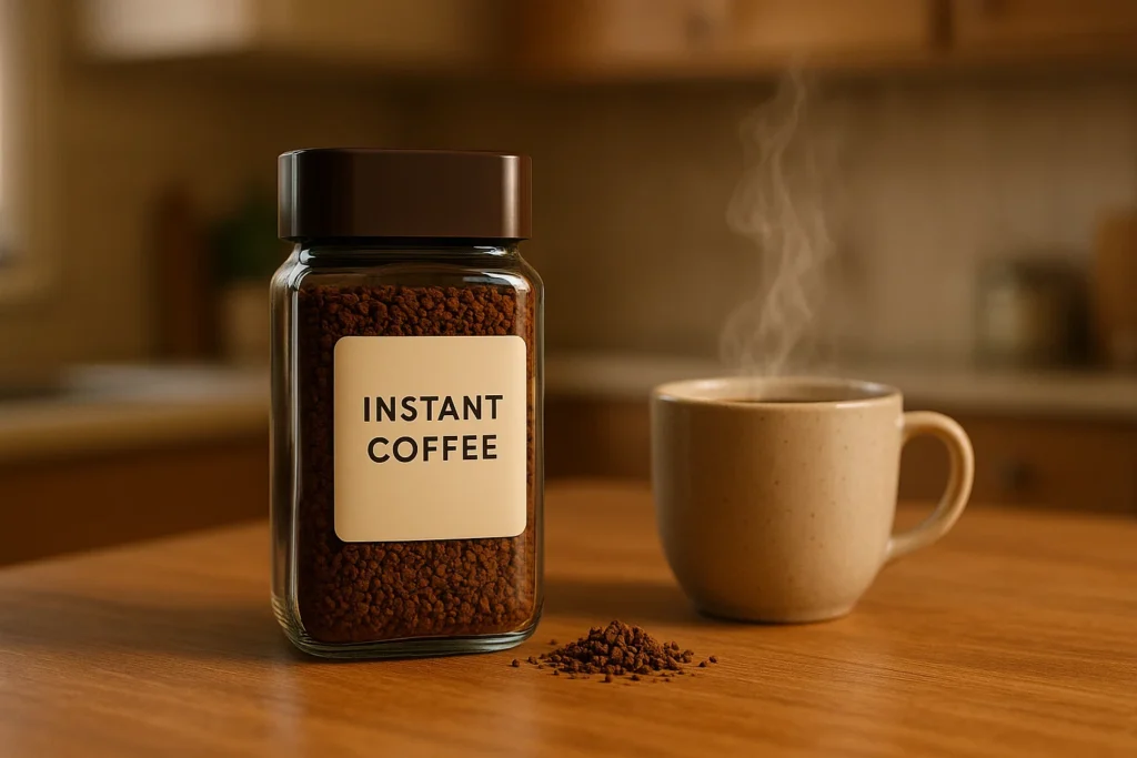 Kopi Instant dalam Toples