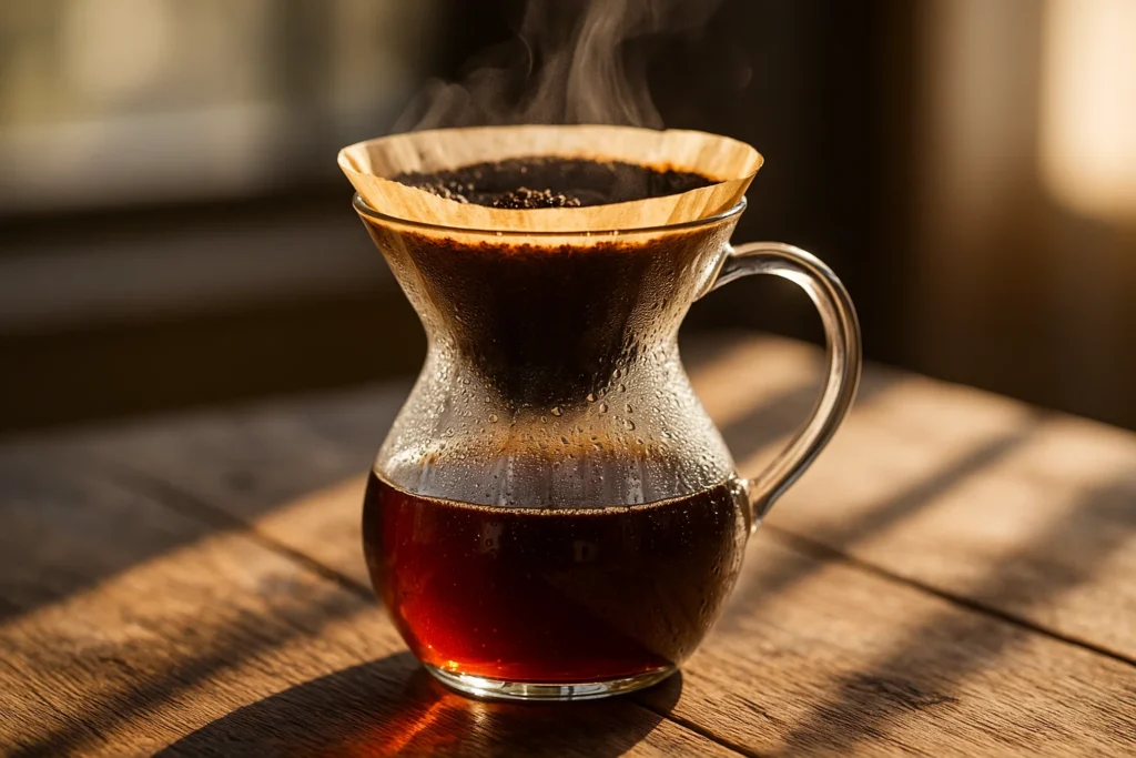 Penyajian Pour Over Ramah Lambung