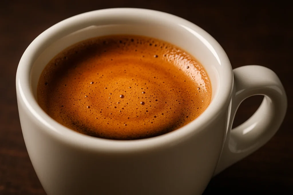 Ristretto adalah espresso yang lebih pekat