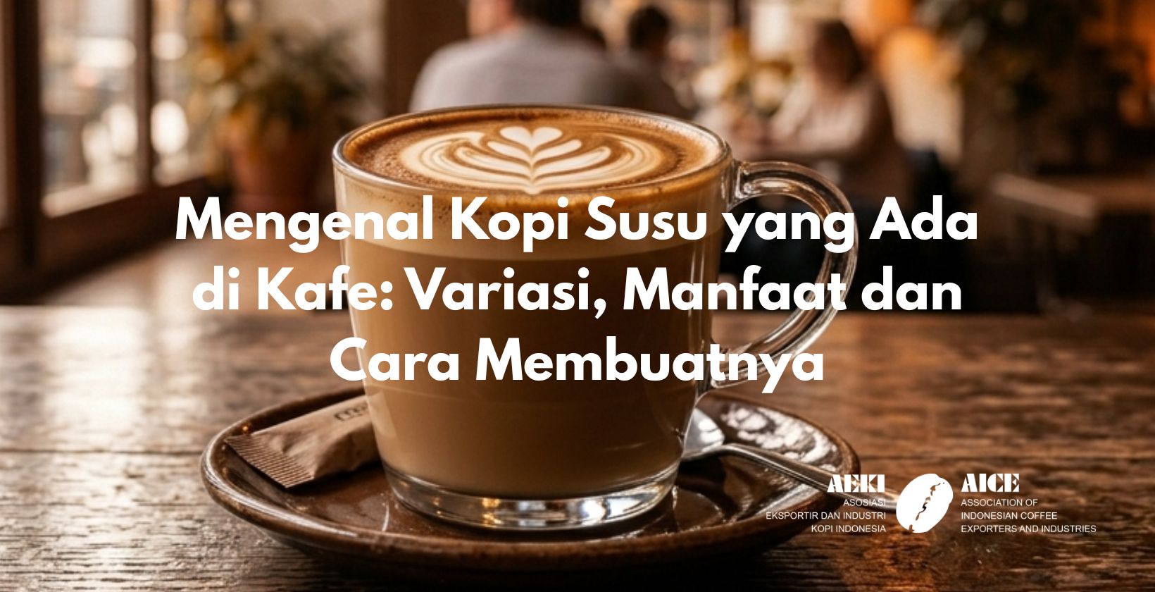 Ilustrasi kopi susu