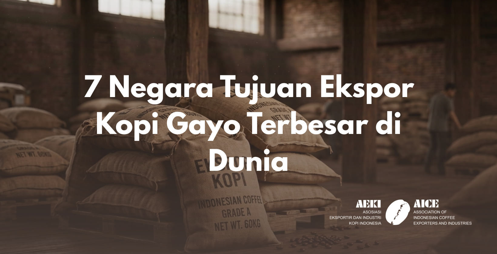 7 Negara Tujuan Ekspor Kopi Gayo Terbesar di Dunia
