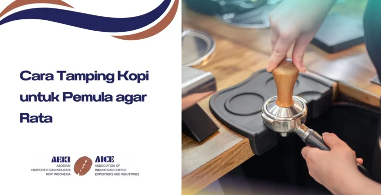 Cara Tamping Kopi