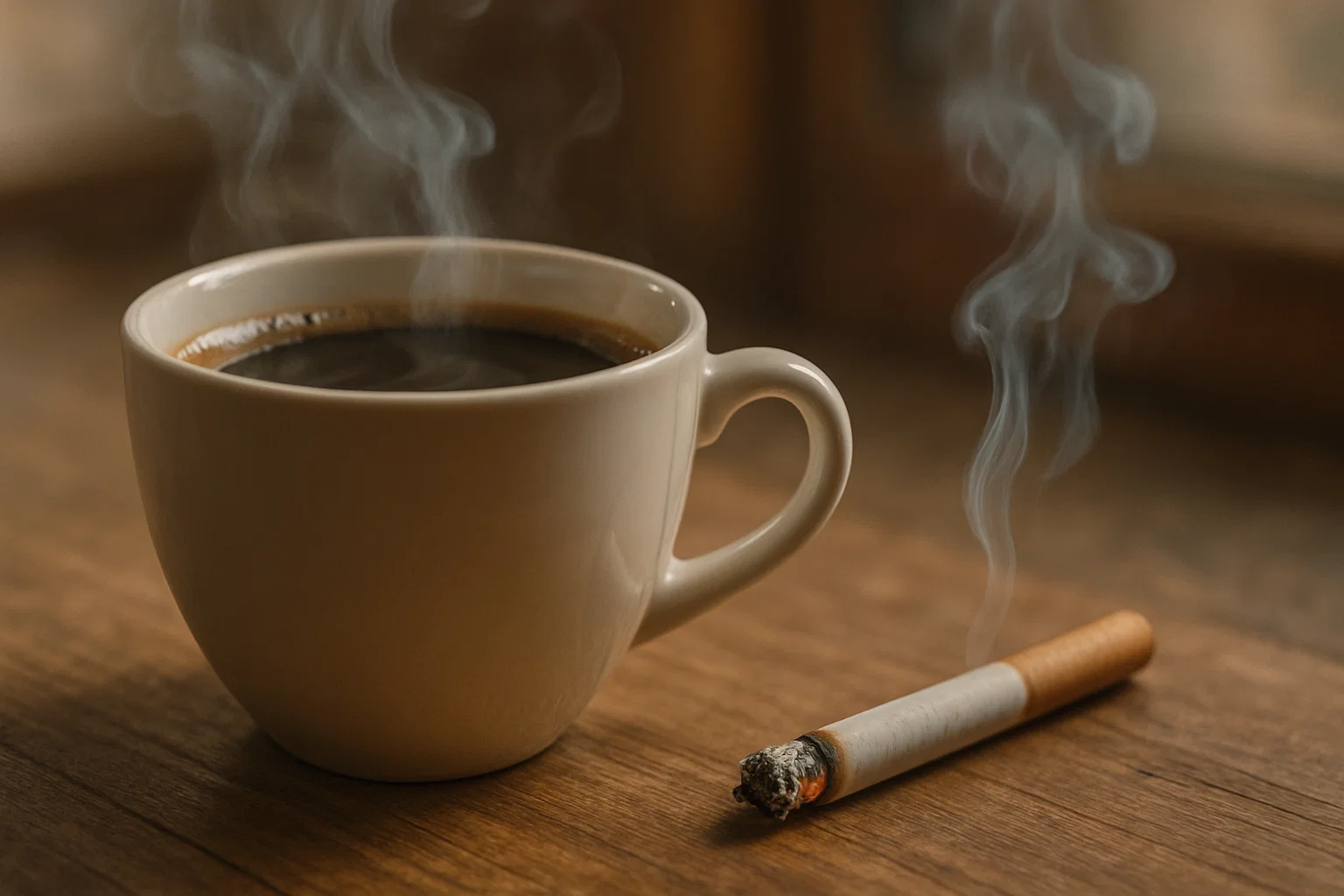 Kopi dan Rokok