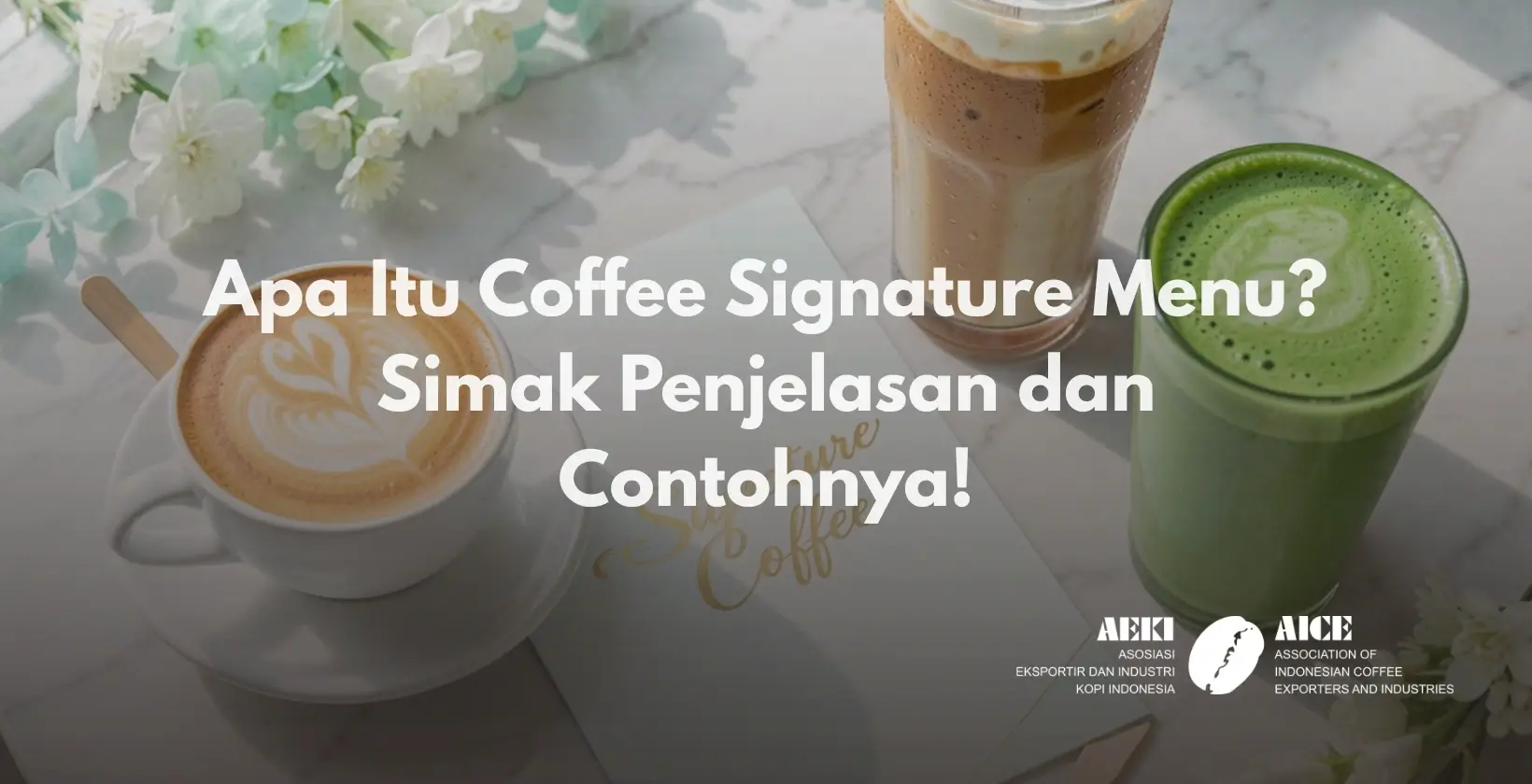 Coffee Signature Menu