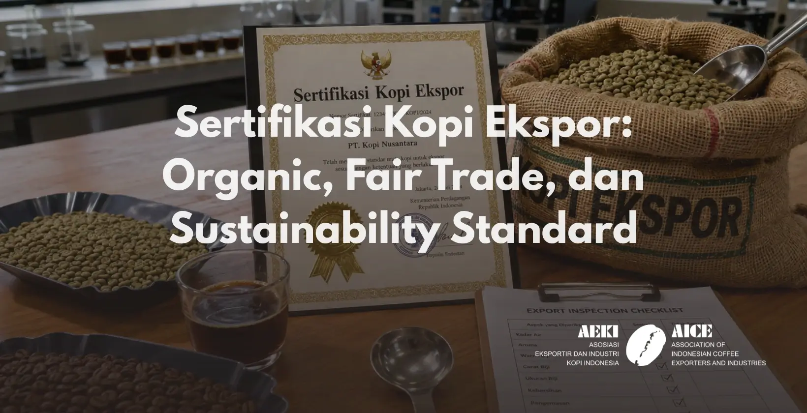 Sertifikasi Kopi Ekspor
